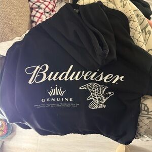 Budweiser Black and White Hoodie